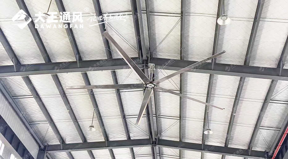 如何利用工業(yè)大風扇來解決混凝土出汗